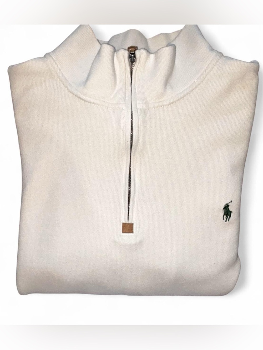 Men’s XLT Ralph Lauren Half-Zip Sweater with Green Pony